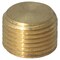 Homeplus+ ATC 3/4 in. MPT Brass Counter Sunk Plug 6JC120810701051 - alternate 1